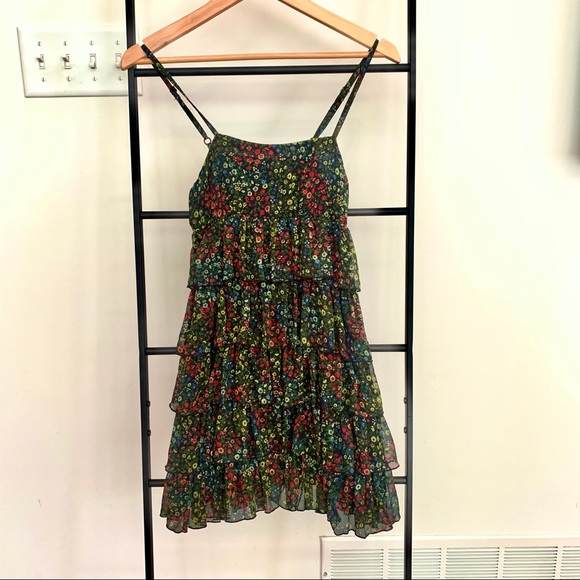 H&M Ruffled Floral Mini Sundress - Picture 4 of 12